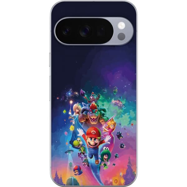 Kompatibelt Mobildeksel til Google Pixel 11 Pro GSuper Mario flerfarget