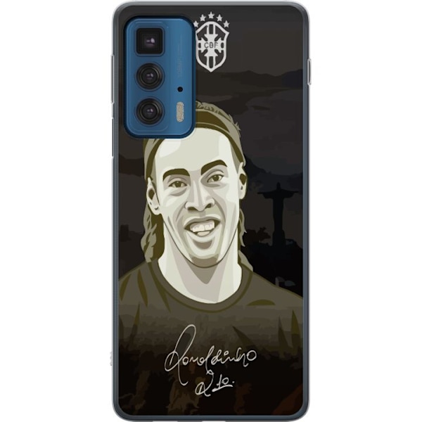 Motorola Edge 20 Pro Gennemsigtig cover Ronaldinho