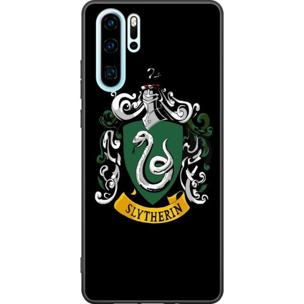 Huawei P30 Pro Sort cover Harry Potter - Slytherin