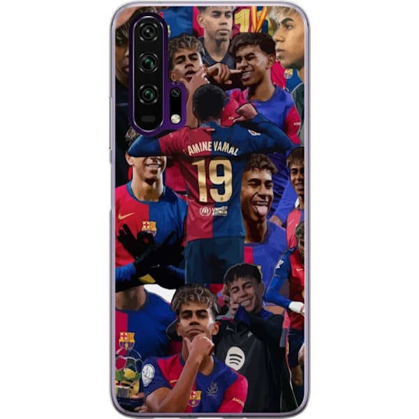 Honor 20 Pro  Läpinäkyvä kuori Lamine Yamal mobiilikotelo jalkapallofaneille