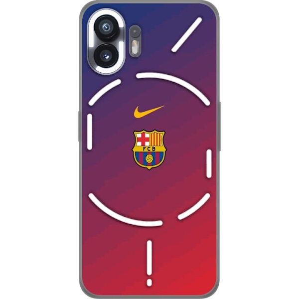 Nothing Phone (2) Gjennomsiktig deksel FC Barcelona