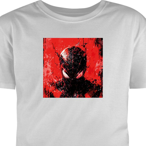 Barn-T-shirt | Bekväm T-shirt för Barn Spider Man grå 12-13 År