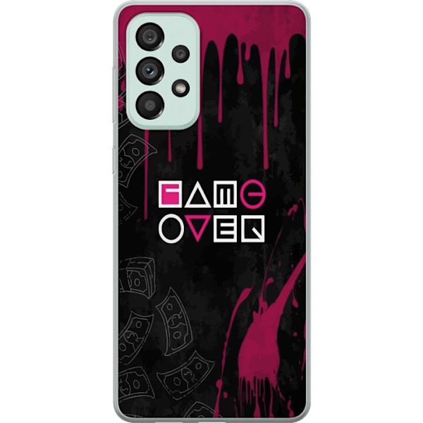 Samsung Galaxy A73 5G Gennemsigtig cover Squid Game 2 - Game O