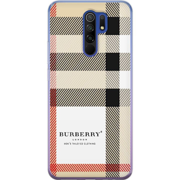 Xiaomi Redmi 9 Läpinäkyvä kuori Burberry