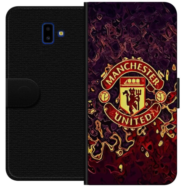 Samsung Galaxy J6+ Plånboksfodral Manchester United