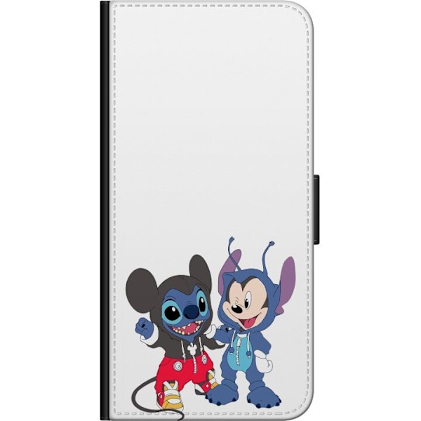 Samsung Galaxy Note 4 Tegnebogsetui Stitch Mickey Mouse