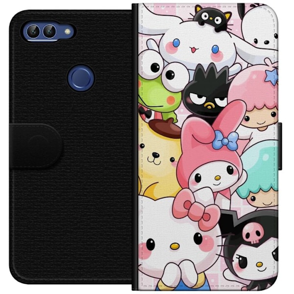 Huawei P smart Tegnebogsetui Kawaii Sanrio Crew