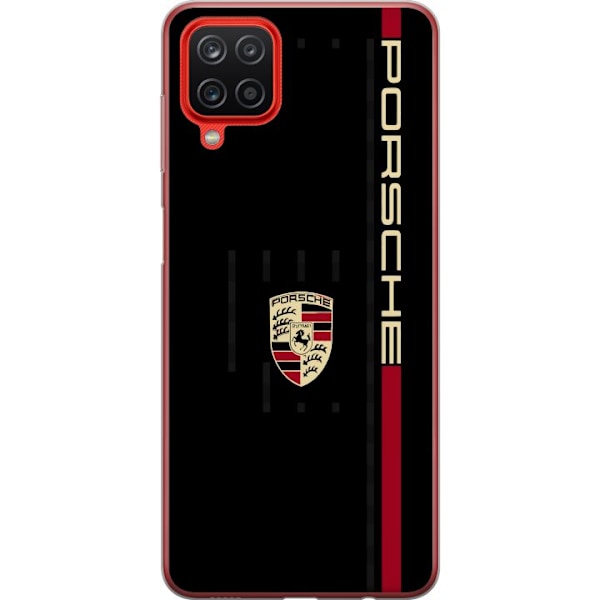 Samsung Galaxy A12 Gennemsigtig cover Porsche