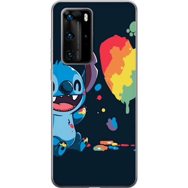 Huawei P40 Pro Gennemsigtig cover Stitch maler