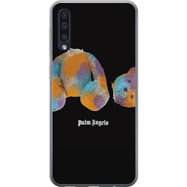 Samsung Galaxy A50 Läpinäkyvä kuori Teddy Palm Angels