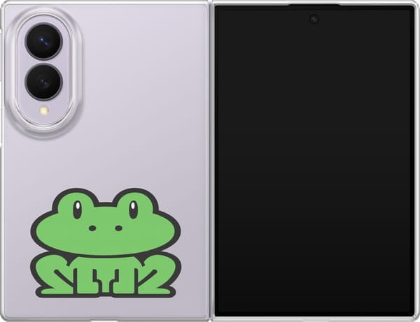 Kompatibelt Mobilskal till Samsung Galaxy Z Fold8 Grön spelgroda grön