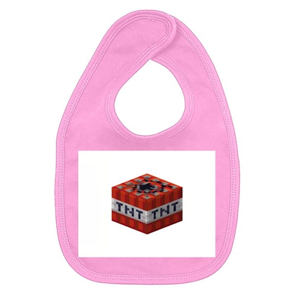 Baby Hagesmæk Minecraft TNT Mørkrosa one size