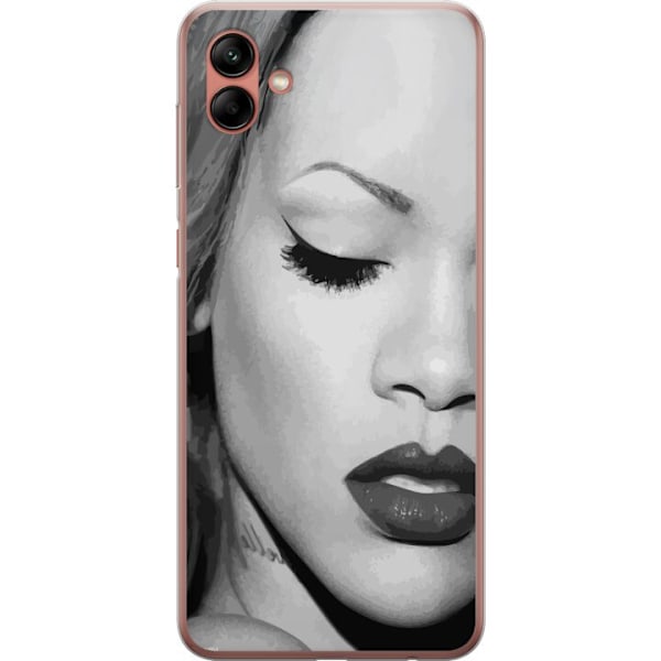 Samsung Galaxy A04 Gennemsigtig cover Rihanna – Aesthetic Edit 2025