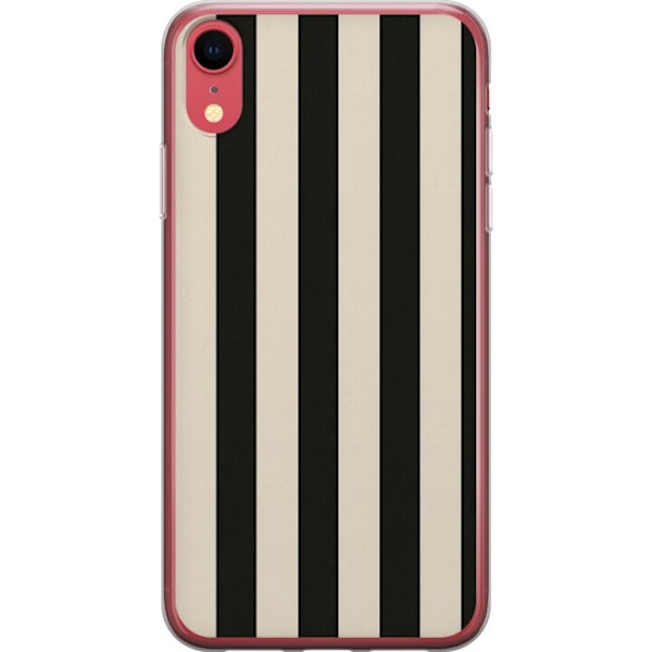 Apple iPhone XR Gennemsigtig cover Linje Flow