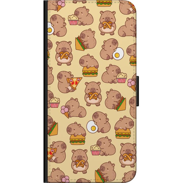 Huawei P Smart Z Lompakkokotelo Kawaii capybara puhelinkotelo useilla söpöillä hahmoilla