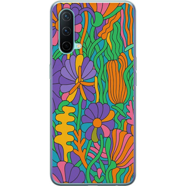 OnePlus Nord CE 5G Gjennomsiktig deksel Color Pop