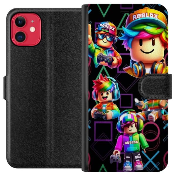 Kompatibel Tegnebogsetui til Apple iPhone 11 Roblox
