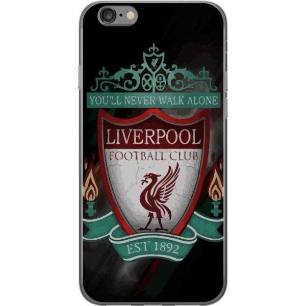 Apple iPhone 6 Läpinäkyvä kuori Liverpool L.F.C.