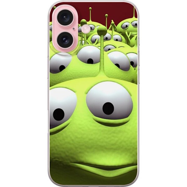 Apple iPhone 16 Läpinäkyvä kuori Toy Story - Aliens