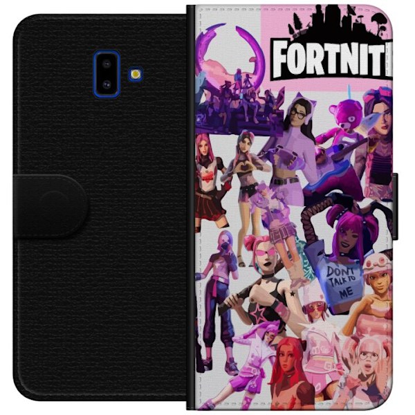 Samsung Galaxy J6+ Tegnebogsetui Fortnite