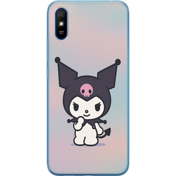 Xiaomi Redmi 9AT Gjennomsiktig deksel Kawaii Sanrio Kuromi