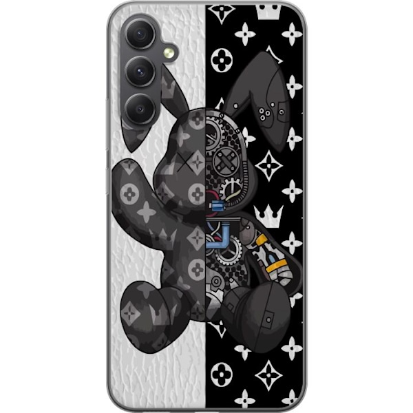 Samsung Galaxy S23 FE Läpinäkyvä kuori LV Bunny