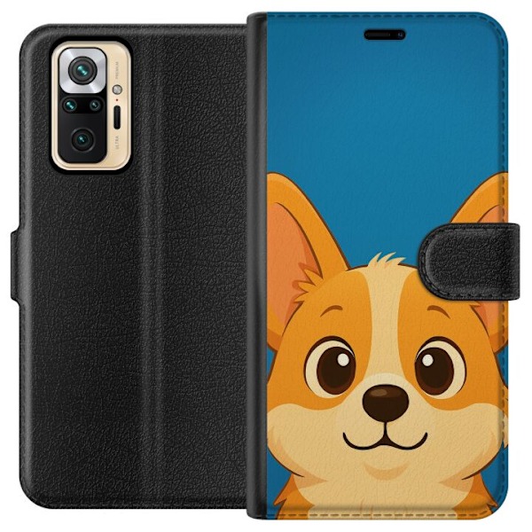 Xiaomi Redmi Note 10 Pro Plånboksfodral Hello Corgi