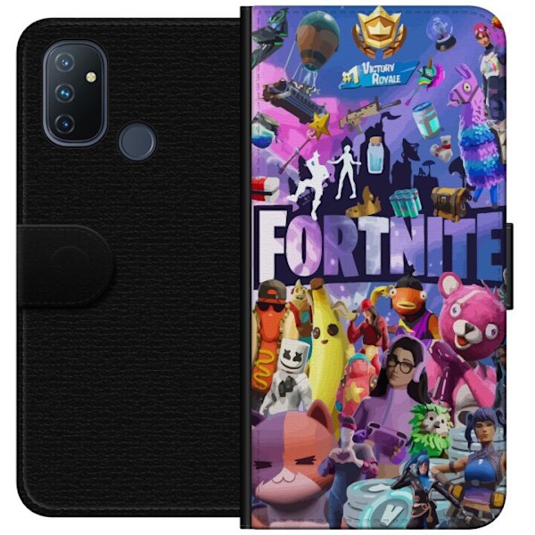 OnePlus Nord N100 Lompakkokotelo Fortnite Skins Emotes Battle
