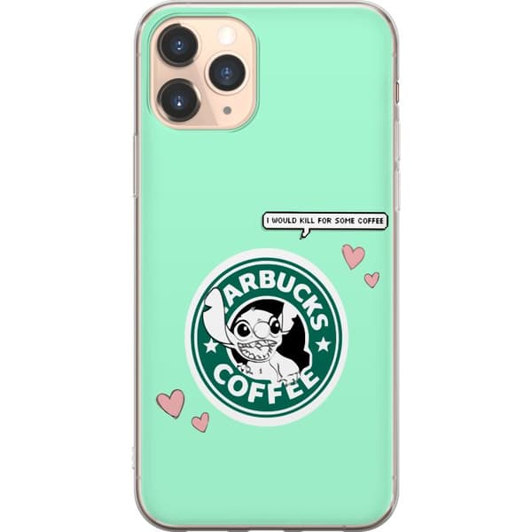 Kompatibel Mobilcover til Apple iPhone 11 Pro Stitch Kaffe