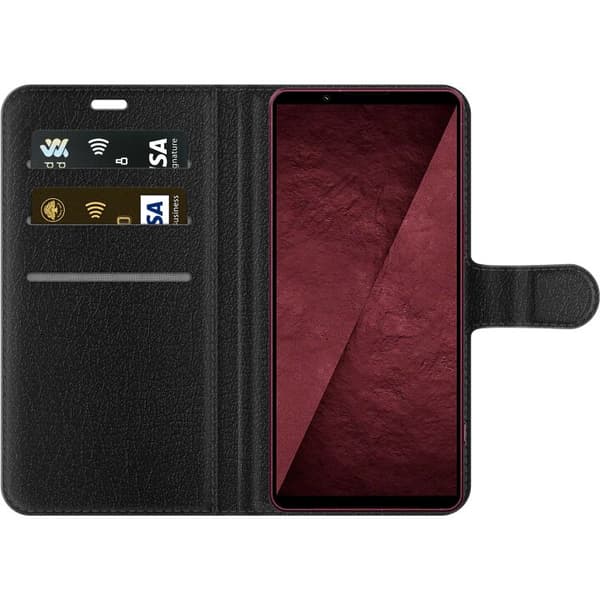 Kompatibelt Plånboksfodral till Sony Xperia 1 VIII Matcha Melt grön