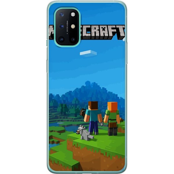 OnePlus 8T Läpinäkyvä kuori Minecraft Key Art