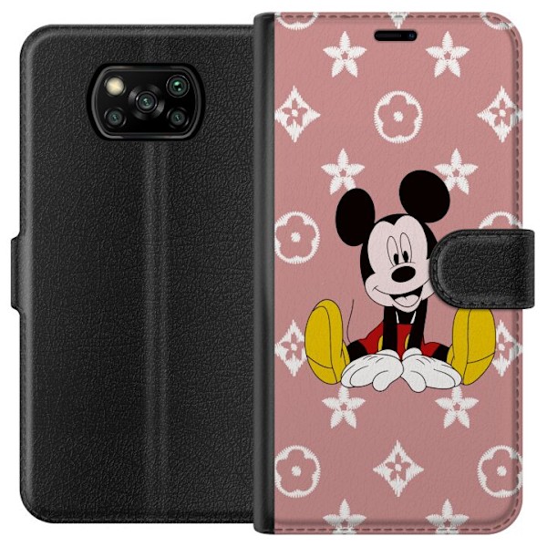 Xiaomi Poco X3 NFC Tegnebogsetui Mickey Mouse