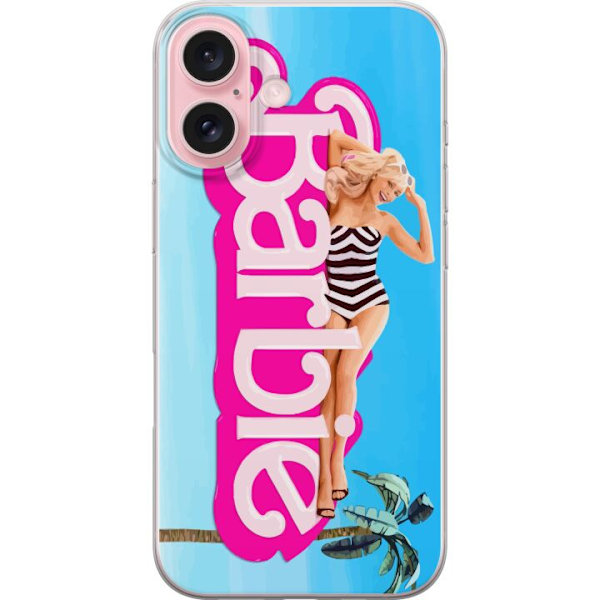 Apple iPhone 16 Gennemsigtig cover Barbie