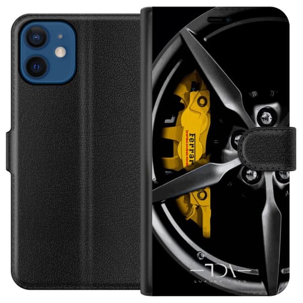 Yhteensopiva Lompakkokotelo Apple iPhone 12 mini Ferrari auto