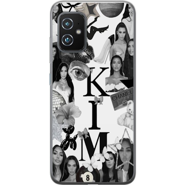 Asus Zenfone 8 Läpinäkyvä kuori Kim Kardashian – Aestheti
