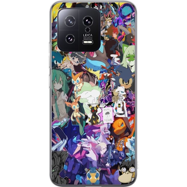 Xiaomi 13 Gennemsigtig cover Pokémon Blaze