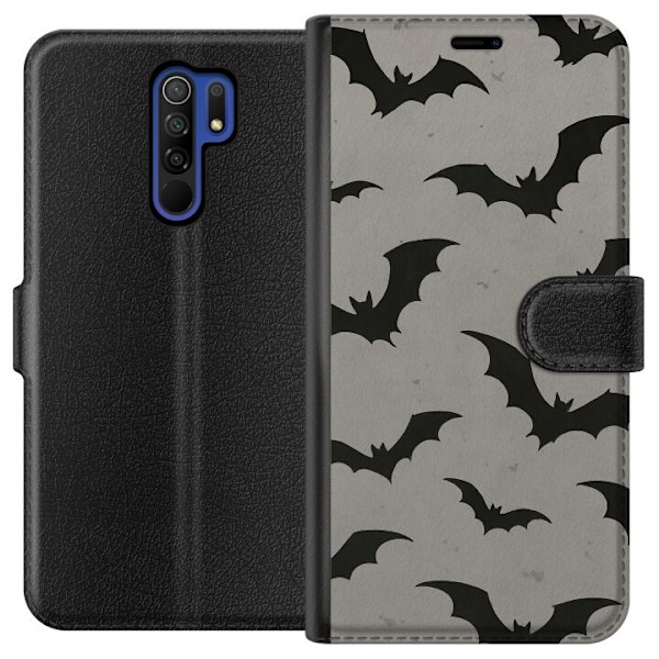 Xiaomi Redmi 9 Tegnebogsetui Flutterprint