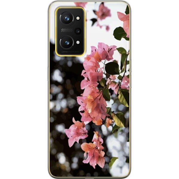 Realme GT Neo 3T Genomskinligt Skal Vårblommor
