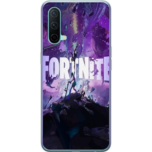 OnePlus Nord CE 5G Läpinäkyvä kuori Fortnite