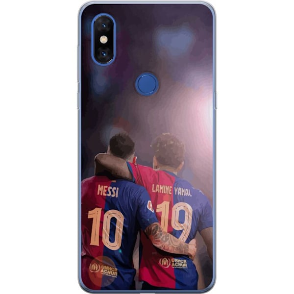 Xiaomi Mi Mix 3 Genomskinligt Skal Lamine Yamal VS Messi