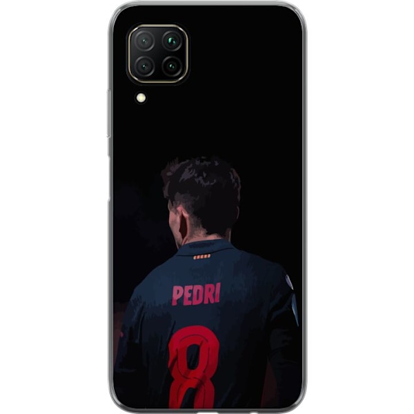 Huawei P40 lite Gjennomsiktig deksel Pedri FC Barcelona Fotbal