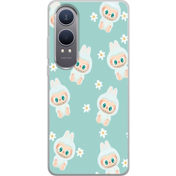 OnePlus Nord CE4 Lite Genomskinligt Skal Labubu Candy Vibes