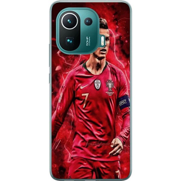 Xiaomi Mi 11 Pro Gjennomsiktig deksel Ronaldo Ferdigheter - CR