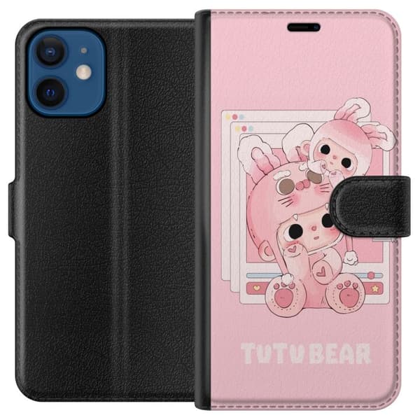 Kompatibel Tegnebogsetui til Apple iPhone 12 mini TUTUBEAR