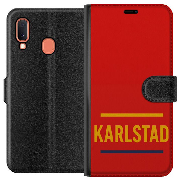 Samsung Galaxy A20e Tegnebogsetui Karlstad - Hockey