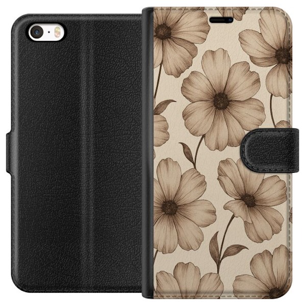 Apple iPhone 5s Lompakkokotelo Pastel Rush