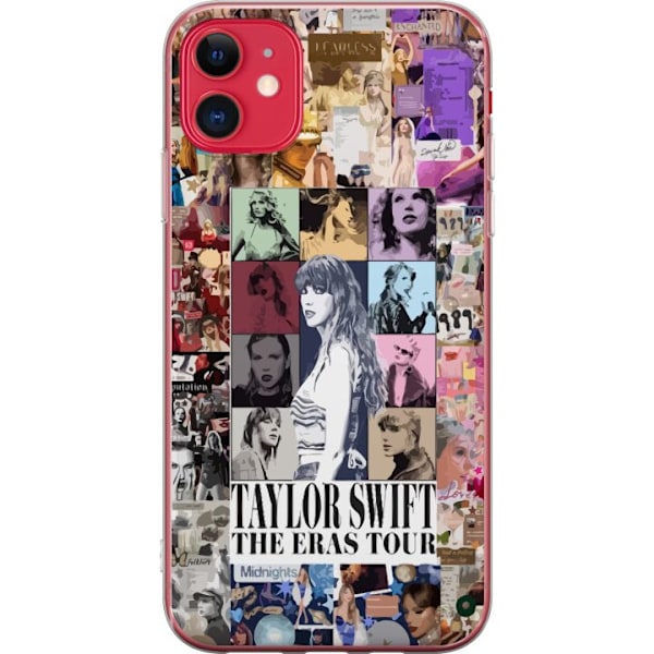 Apple iPhone 11 Genomskinligt Skal Taylor Swift - Eras