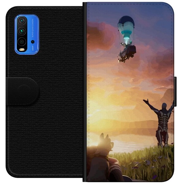 Xiaomi Redmi Note 9 4G Plånboksfodral Fortnite