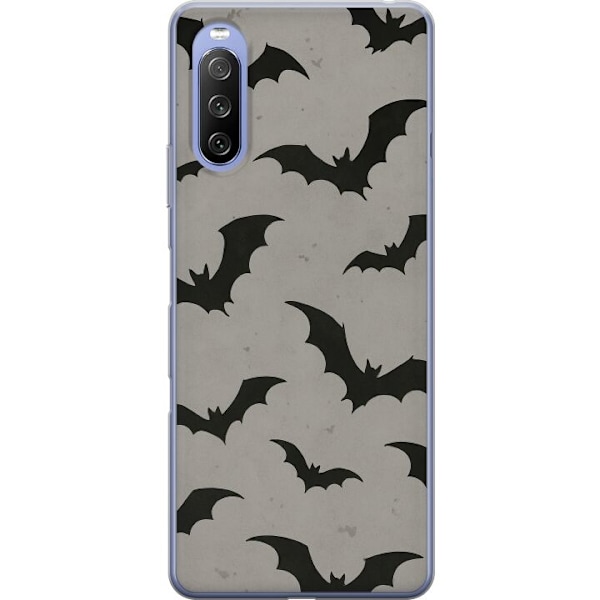 Sony Xperia 10 III Läpinäkyvä kuori Flutterprint