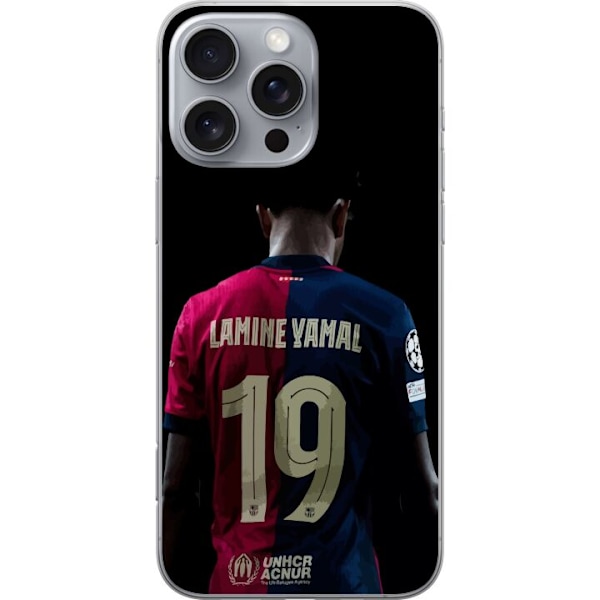 Apple iPhone 16 Pro Max Läpinäkyvä kuori Lamine Yamal